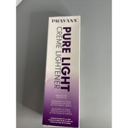 Pravana Pure Light Creme Lightener 2 x 3oz Tubes - New with Free Shipping
