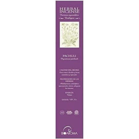 Eco Bioaroma Patchouli Incense 12 Sticks 400g
