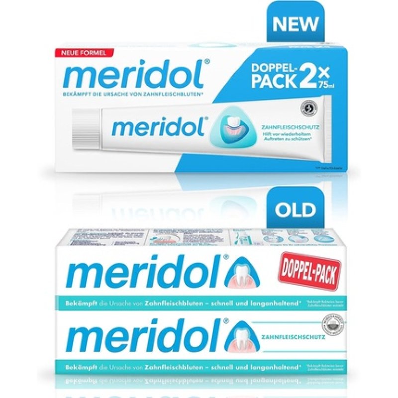 Meridol Toothpaste Double Pack 2x75ml - Pack of 2