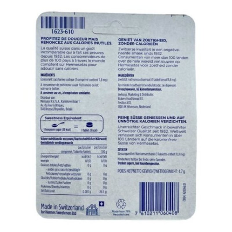 Hermesetas Mini Sweeteners 400 Tablets
