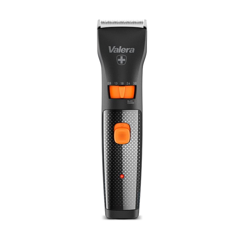 Valera Swiss Excellence Smart 46mm Blade Razor with 5 Cutting Levels and 6 Spacer Combs - Black