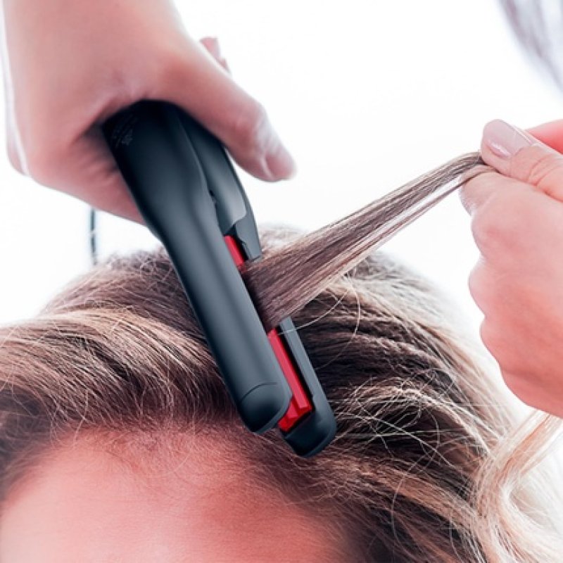 Valera Swiss'X Volumissima Narrow Crimp and Wave Iron Ceramic Professional Device with Heat-Insulating Tips On/Off