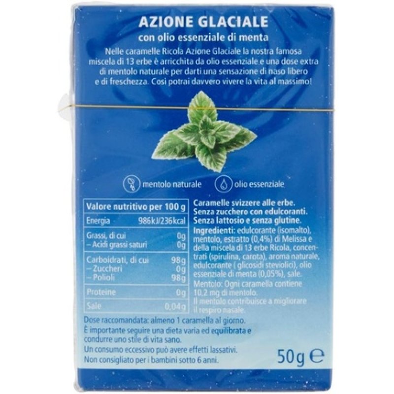 Divita Ricola Glacial Action 50g