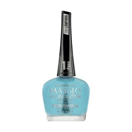 Masglo Active Growth Base Coat Nail Polish with Nano Extreme Gel Evolution 13.5ml