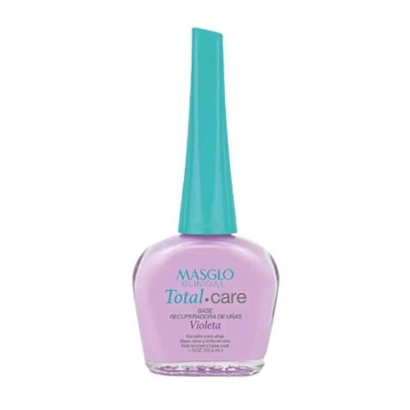 Masglo Nail Base Coat Advanced Total Care Violet Tone 13.5ml