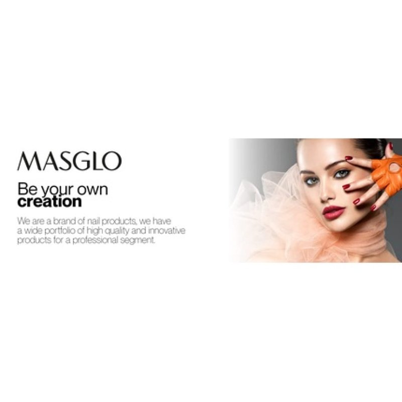 MASGLO GEL EVOLUTION Nail Polish Gel Effect No UV/Led Lamp Required Lasts up to 12 Days 1 Piece Color Gel