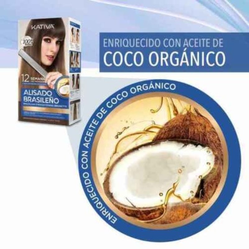 KATIVA Brazilian Straightening Brunette Remède pour renforcer les cheveux