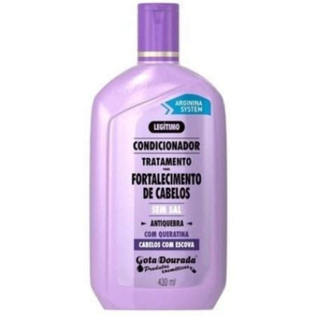 Gota Dourada Hair Straightener With Keratin, 430 Ml