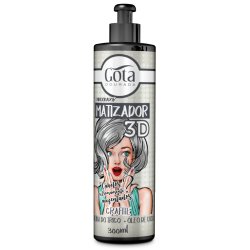 Gota Dourada Matting 3D Gris 300 ml