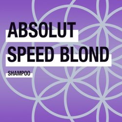 Inoar Absolut Speed Blond Shampoo for Bleached, Blonde, Brassy, and Grey Hair Types 33.8 oz.