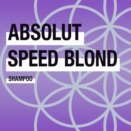 Inoar Absolut Speed Blond Shampoo for Bleached, Blonde, Brassy, and Grey Hair Types 33.8 oz.