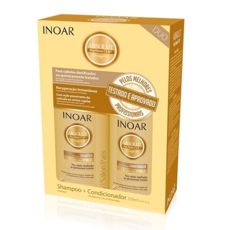 Inoar Daymoist Keratin Smoothing Shampoo and Conditioner