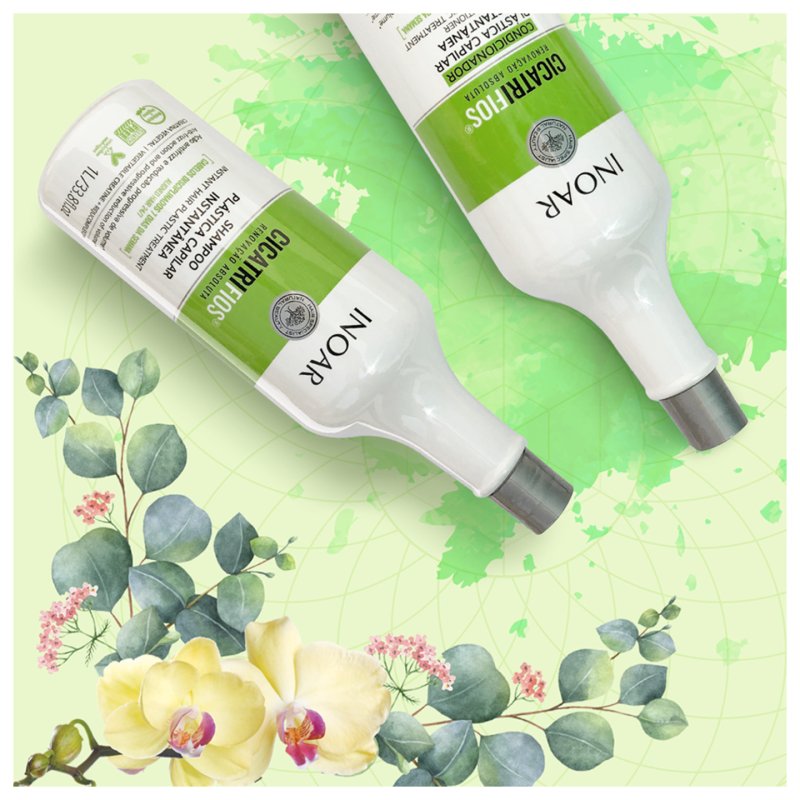 Inoar Kit Cicatrifios Shampoo and Conditioner 1L