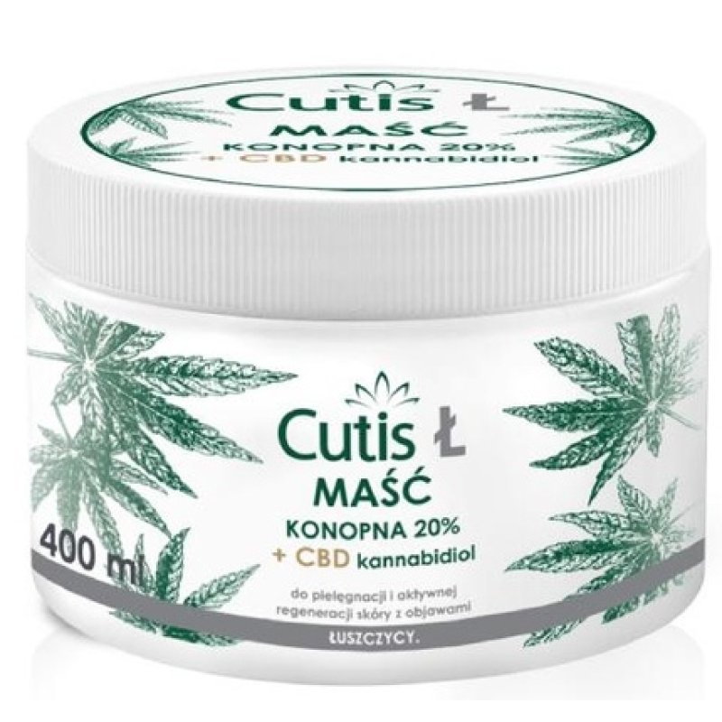 Cutis - Psoriasis Hemp Ointment 20 Cbd 400 Ml - Long Term