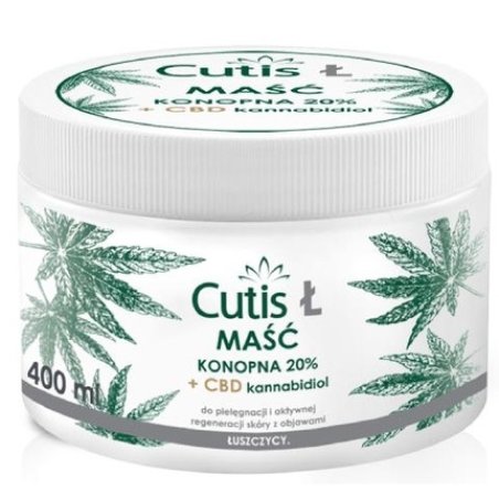 Cutis - Psoriasis Hemp Ointment 20 Cbd 400 Ml - Long Term