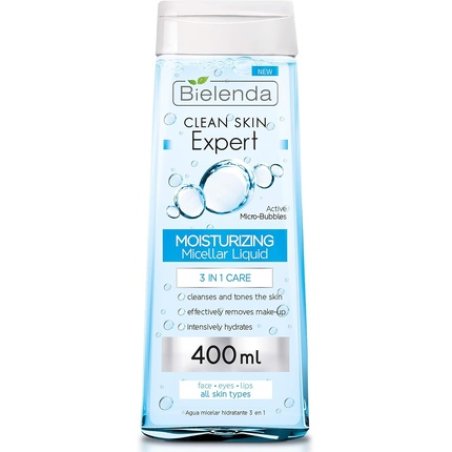 Bielenda Clean Skin Expert 3 in 1 Soothing Micellar Water 400ml