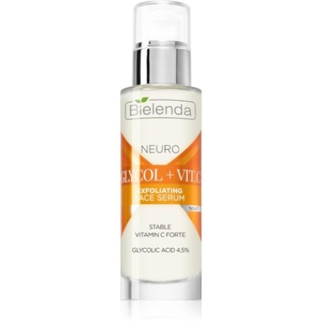 Bielenda Neuro Glicol Vit. C Night Anti-Age Scrub Effect Serum - 30 ml