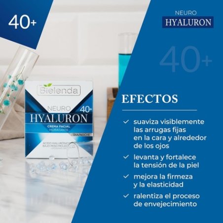 Bielenda Neuro Hialuron Moisturising Face Cream for Smoother Skin