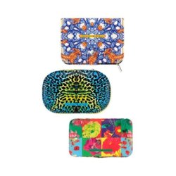 Emanuela Biffoli Manicure Set In Eco-Leather With Pattern Decoration