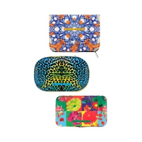 Emanuela Biffoli Manicure Set In Eco-Leather With Pattern Decoration