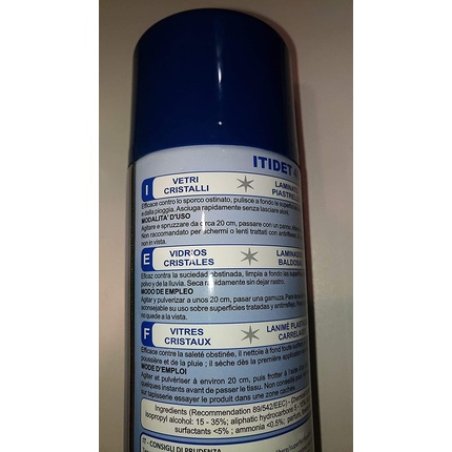 Itidet 40 Spray for Washable Glass and Surface Mirrors 500ml