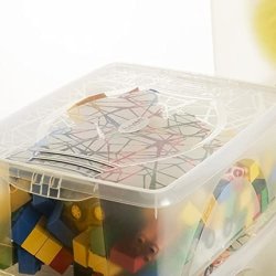 Storage Box - Selfy Box - 30 X 19 X 15 Cm - Transparent