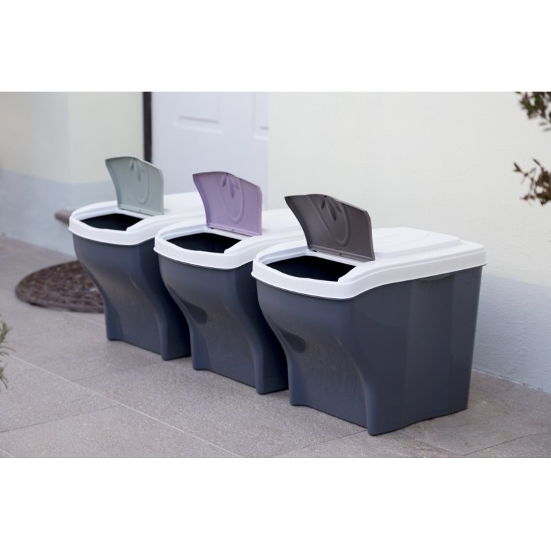 Bama 40305 trash can 20 L Other Polycarbonate (PC) Blue, White