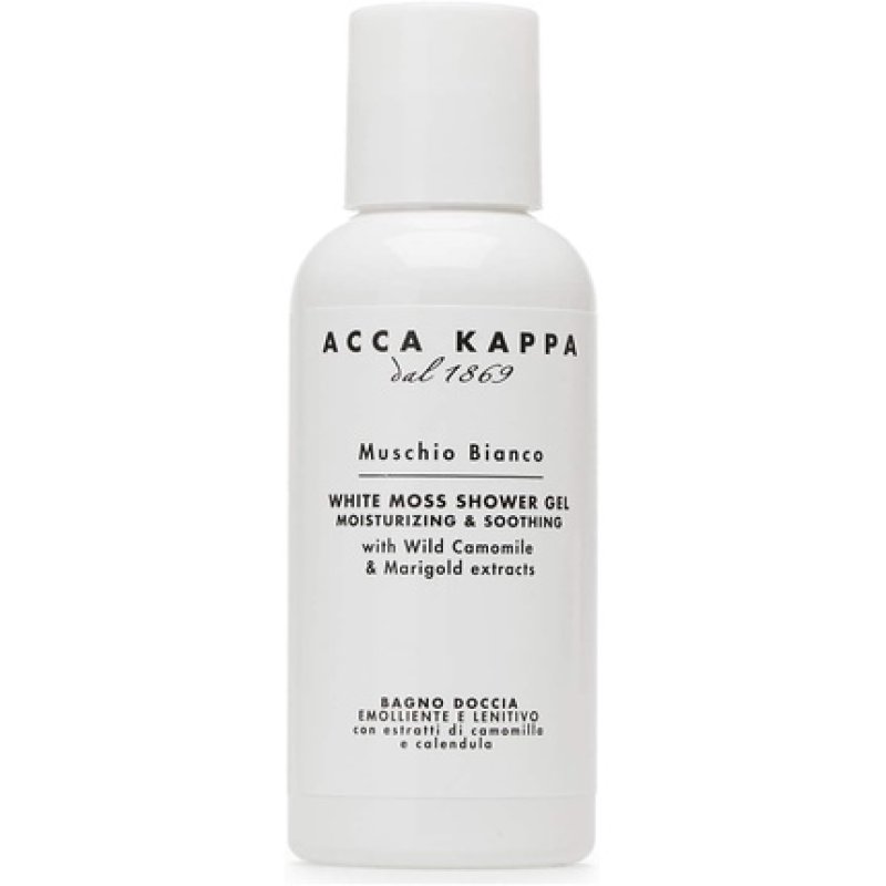 Acca Kappa White Moss Bath Foam and Shower Gel 100ml