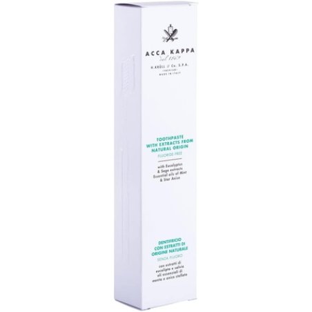 Acca Kappa Natural Fluoride Free Toothpaste 100ml