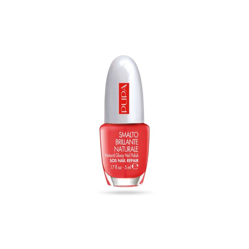 PUPA Milano SOS Nail Repair Natural Glossy Nail Polish Coral Emotion 010 5 ml