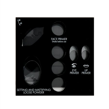 Pupa Matt Empty Makeup Display Black With 8 Slots