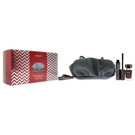 PUPA Milano Vamp! Explosive Lashes and Vamp! Nail Polish Set Volume Mascara and Gel Effect Polish Super-Rich Texture