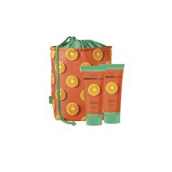 PUPA Milano Breakfast Lovers Kit 1 Shower Milk 200ml Body Milk 200ml 003 Orange Juice