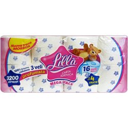 Lill Lilly Scented Toilet Paper - Pack of 16