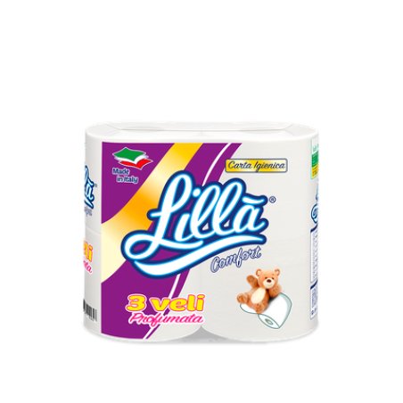 Lilla Comfort Scented Toilet Paper - 4 Rolls