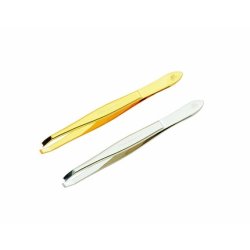 Premax Golden Curved Tip Tweezers 9cm