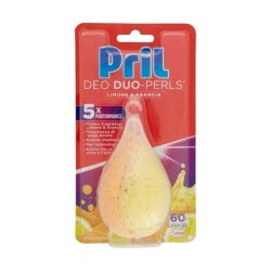 Pril Deo-Perls, Deodorant Dishwasher Lemon, 60 Pieces