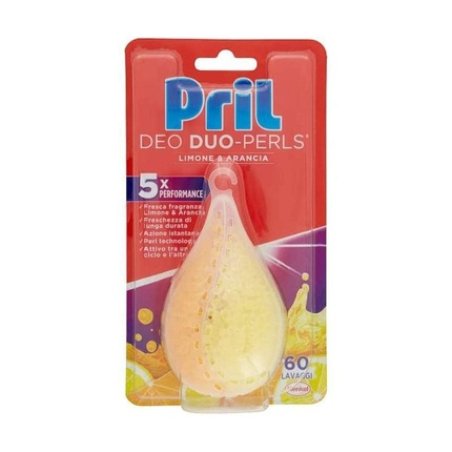 Pril Deo-Perls, Deodorant Dishwasher Lemon, 60 Pieces
