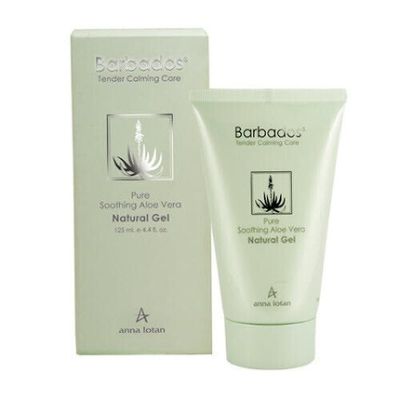 Anna Lotan Barbados Pure Soothing Aloe Vera Natural Gel 125ml 4.2oz