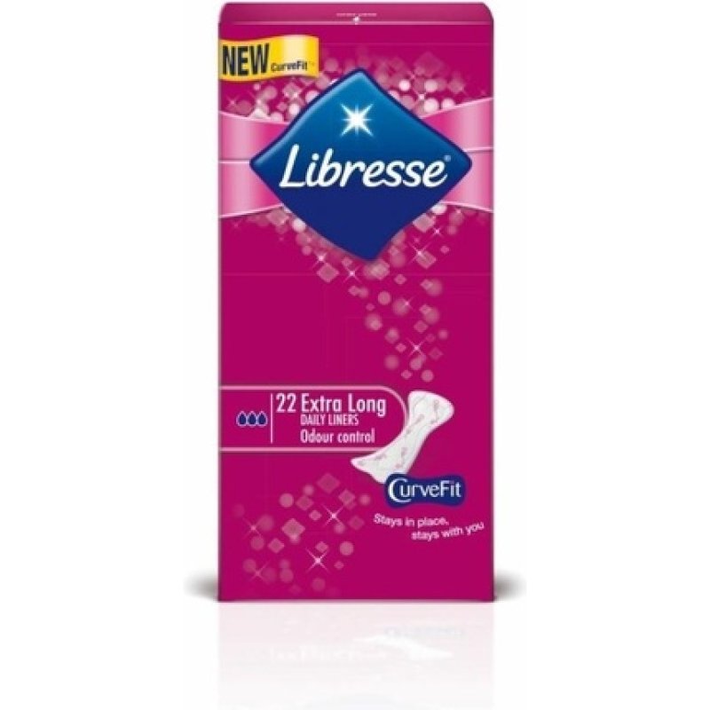 Libresse Extra Long - 22 Pieces - Panty Liners