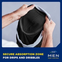 TENA Men Washable Protective Pants Soft Comfy and Secure Boxers for Drips and Dribbles Invisible Protection Classic Cut