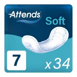 Attends Soft 7 Pads 34 Pack