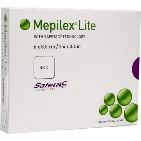 Mepilex Lite Medic 10x10cm 5 Pieces