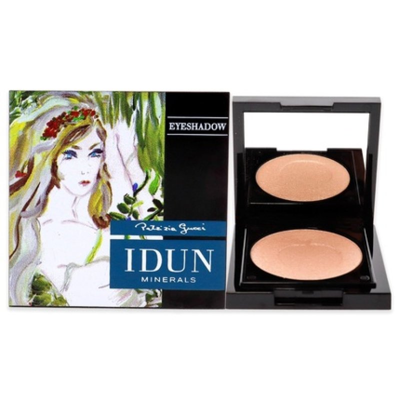 IDUN Minerals Single Eyeshadow Fjallsippa Highly Pigmented Intense Color Highlighter Shimmery Illuminating Finish 100%