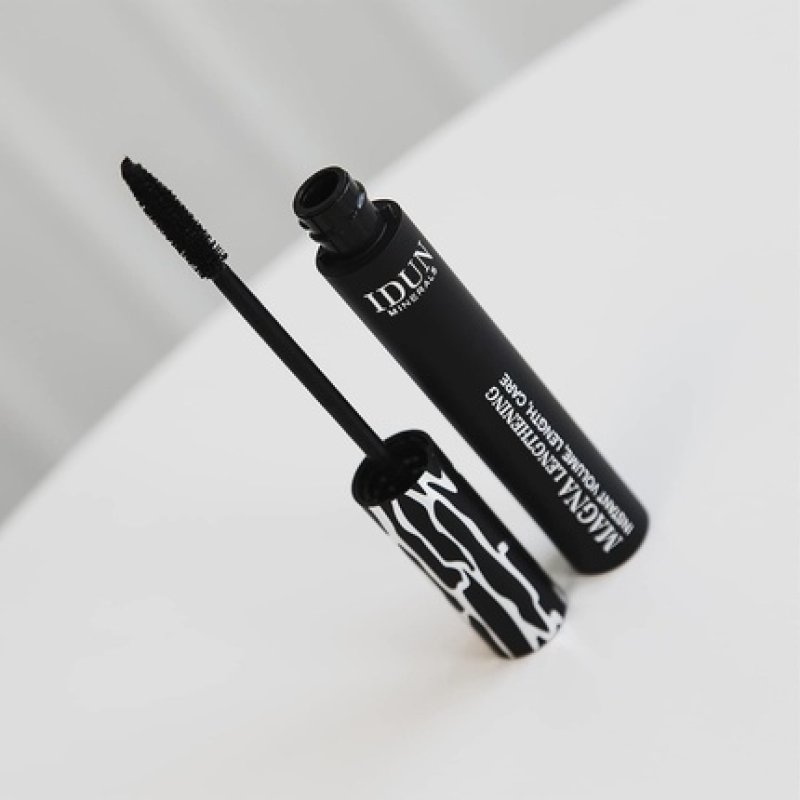 Idun Minerals Magna Lengthening Mascara 009 Black For Women 0.4oz