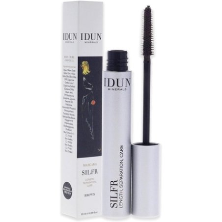 Idun Minerals Silfr Lengthening Mascara 012 Brown for Women 0.34oz