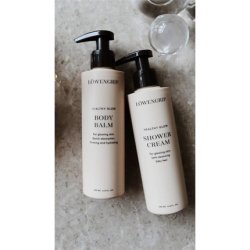 Löwengrip Healthy Glow Shower Cream Prebiotics Betacarotene Nourishing Dry Skin 200ml