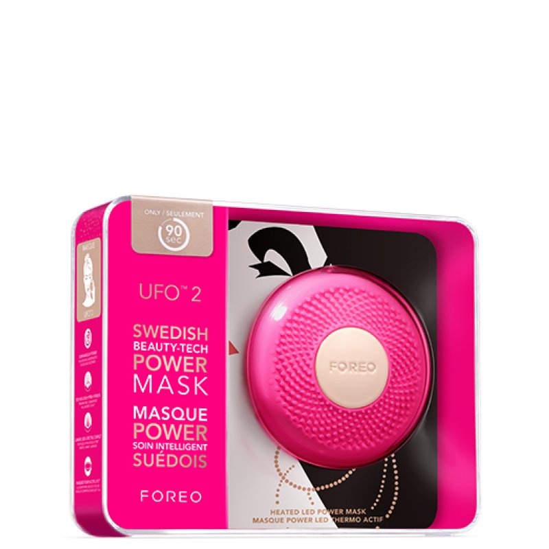 Foreo UFO Mini 2 appareil pour soin de la peau Thérapie lumineuse de la peau Fuchsia