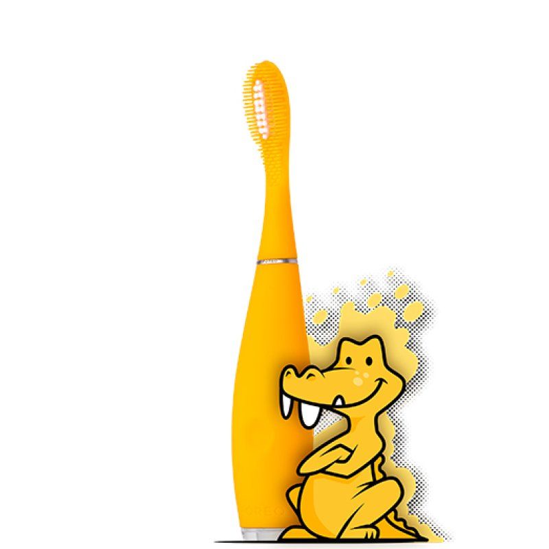 Foreo ISSA Kids Enfant Brosse à dents à ultrasons Jaune