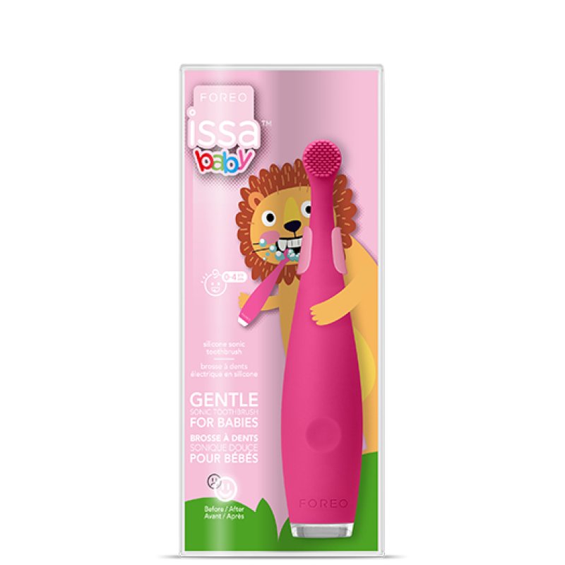 Foreo ISSA baby Enfant Brosse à dents à ultrasons Rose